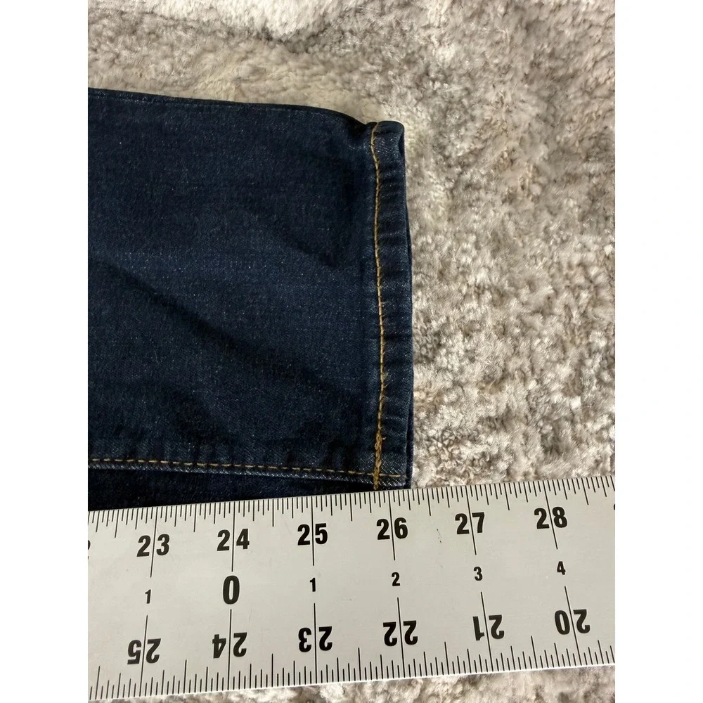 New Old Navy Size 12 Built-In Flex Straight Leg Denim Jeans Blue Kids